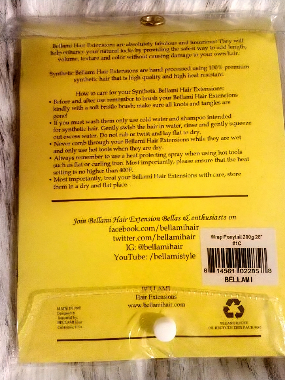 Bellami Hair Extensions NWT - Picture 7 of 7